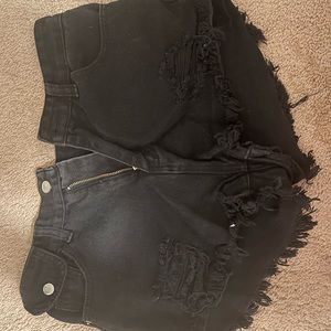 Size small shein jean shorts